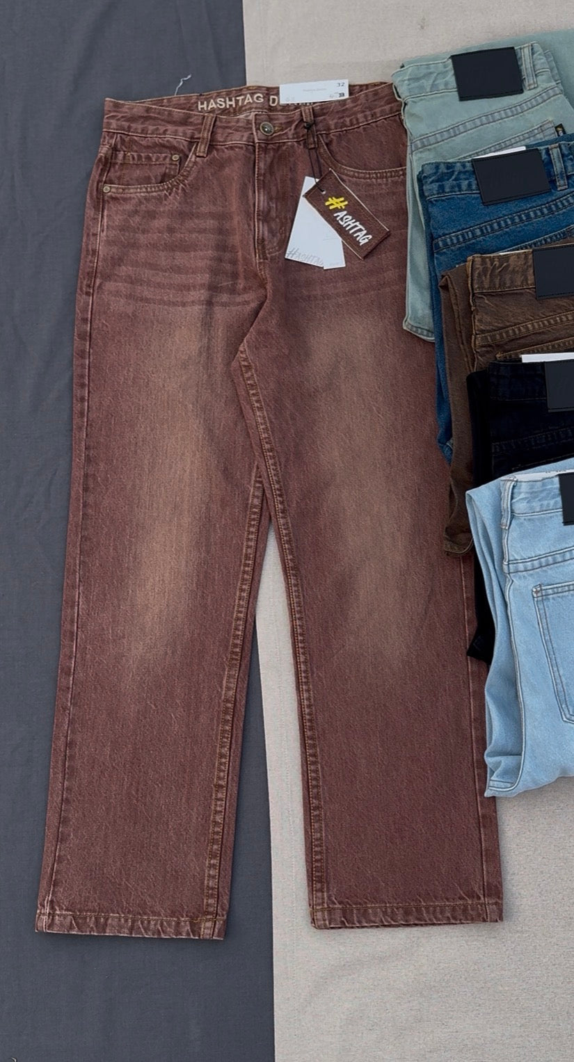 Wine Washed Denim