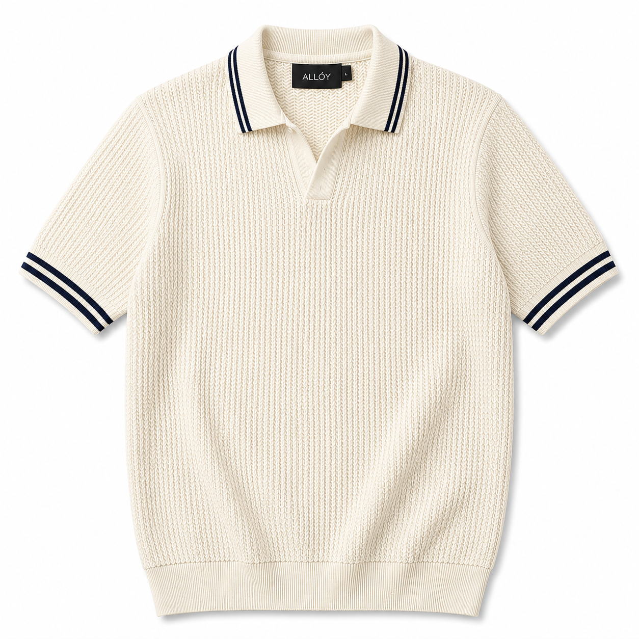 Beige Ridge Polo