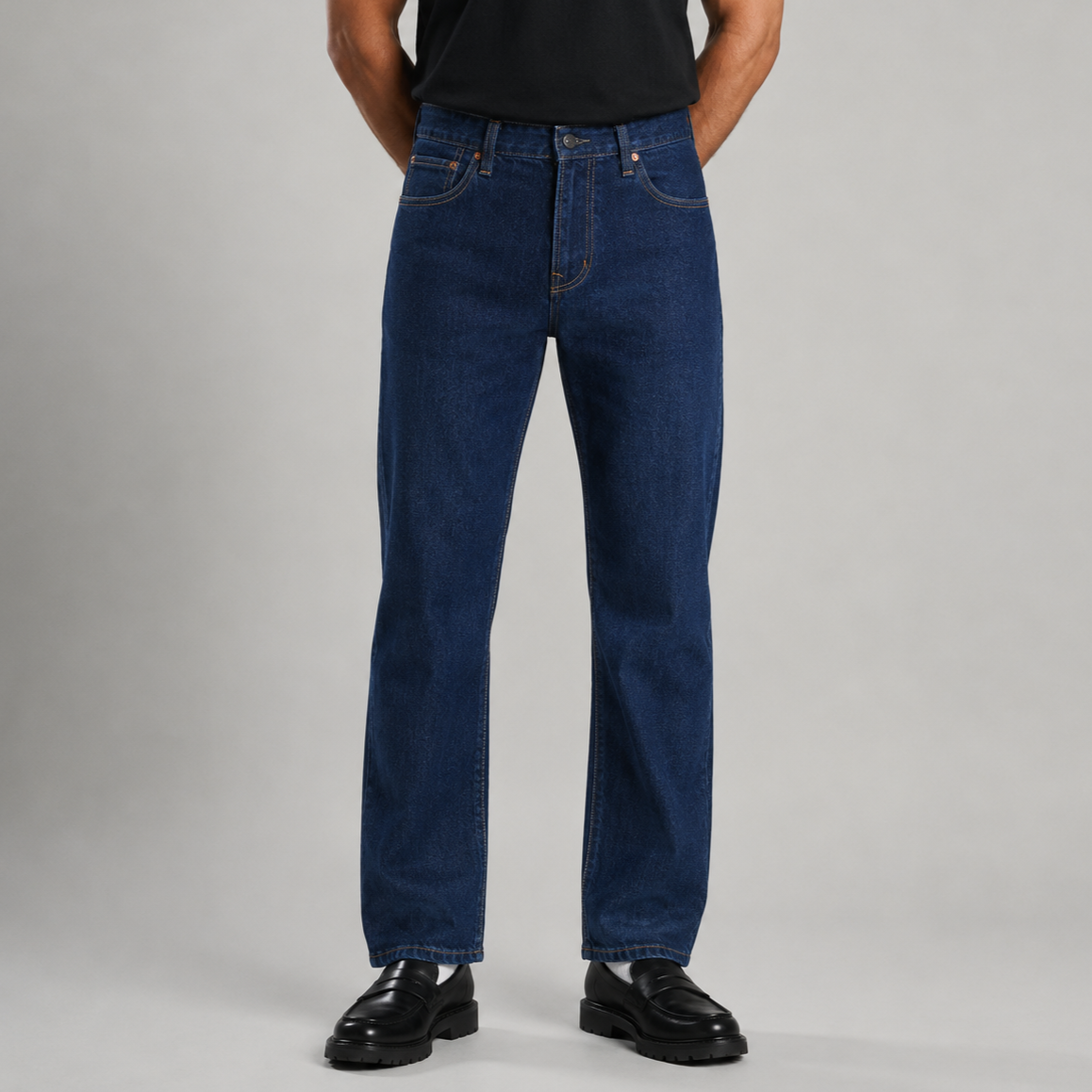 Blue Regular fit Denim