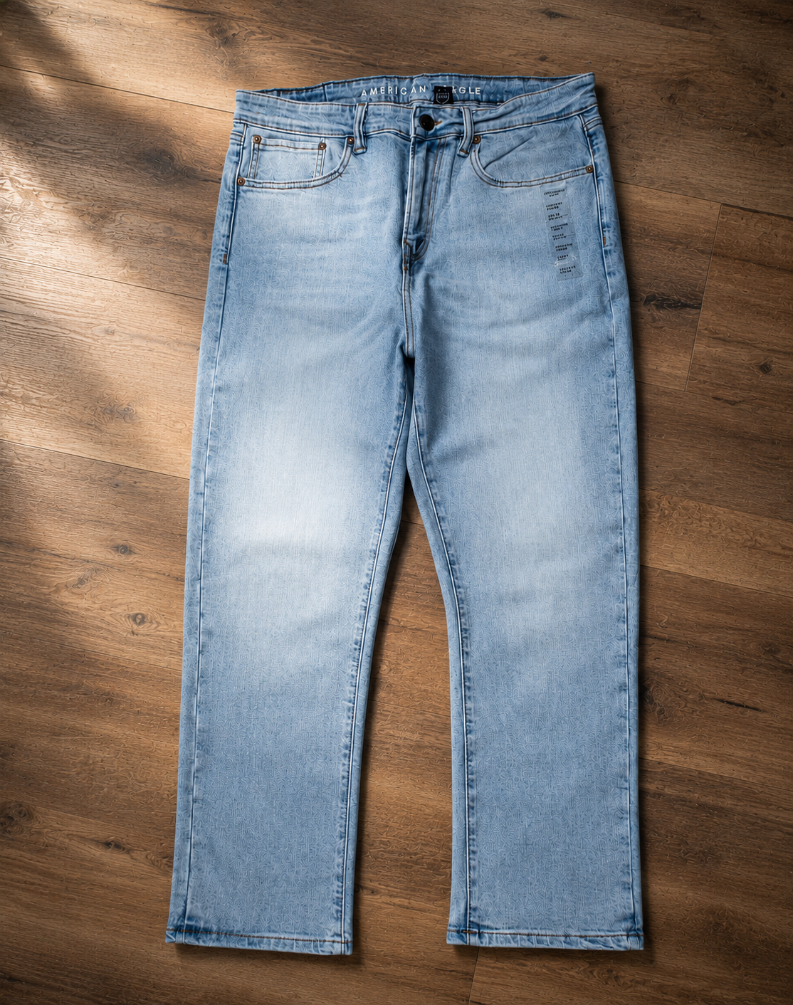 Light Blue Regular fit Denim
