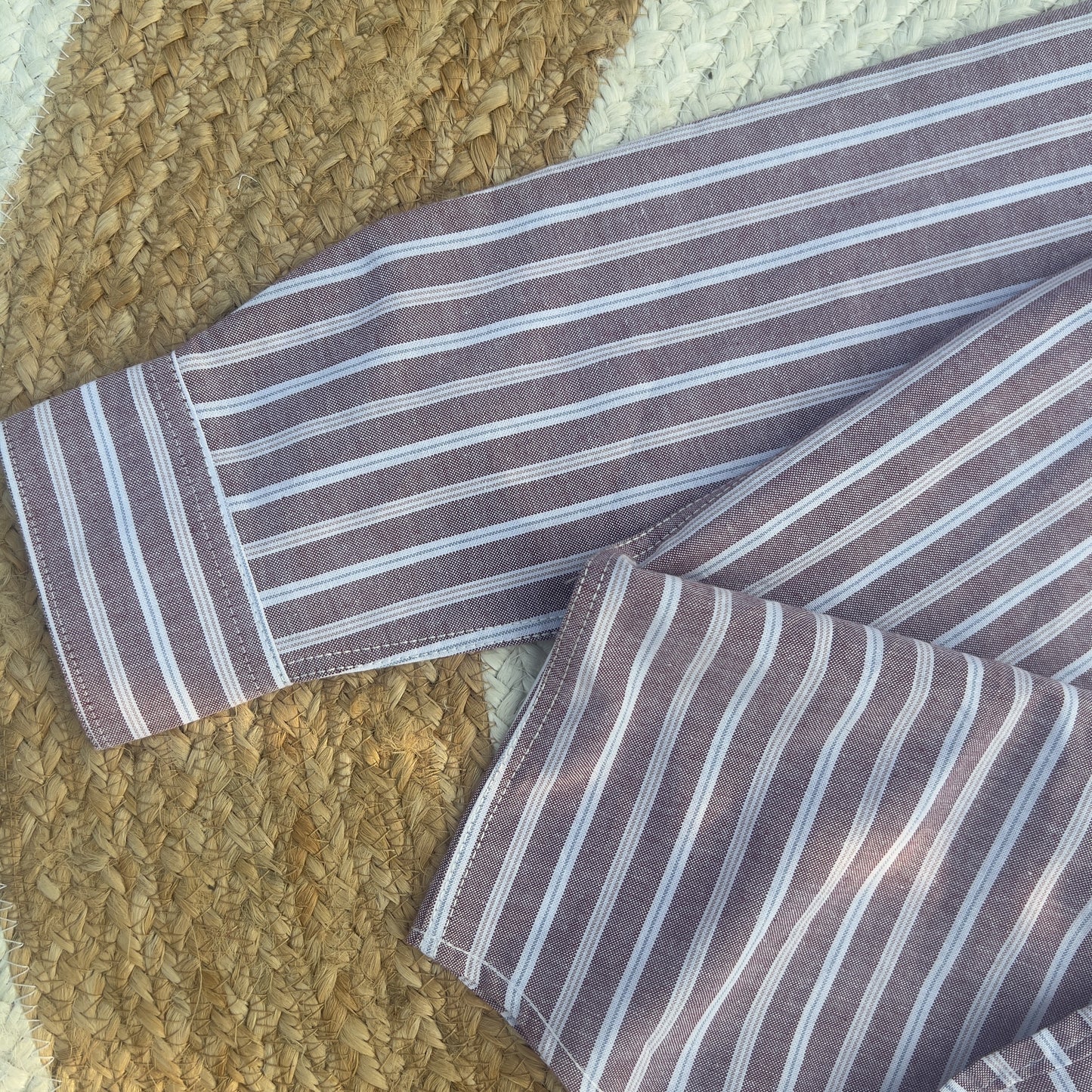 Timeless Striped Shirt (marooned stripe) – Effortless Elegance🔥