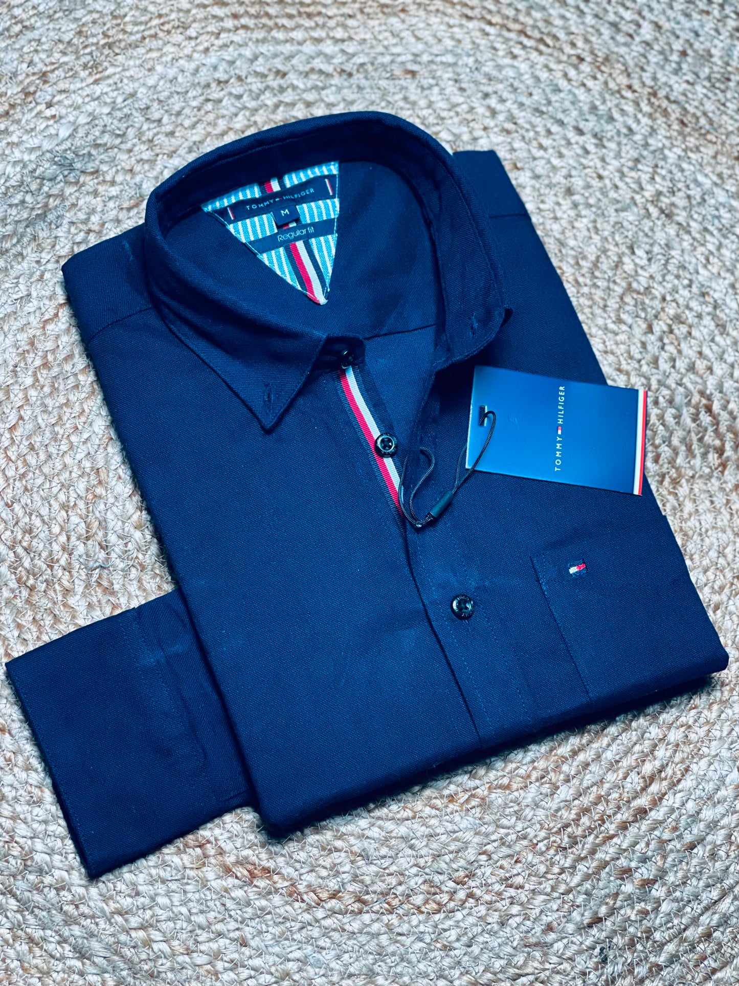 Navy Blue- Linen Remi Blend