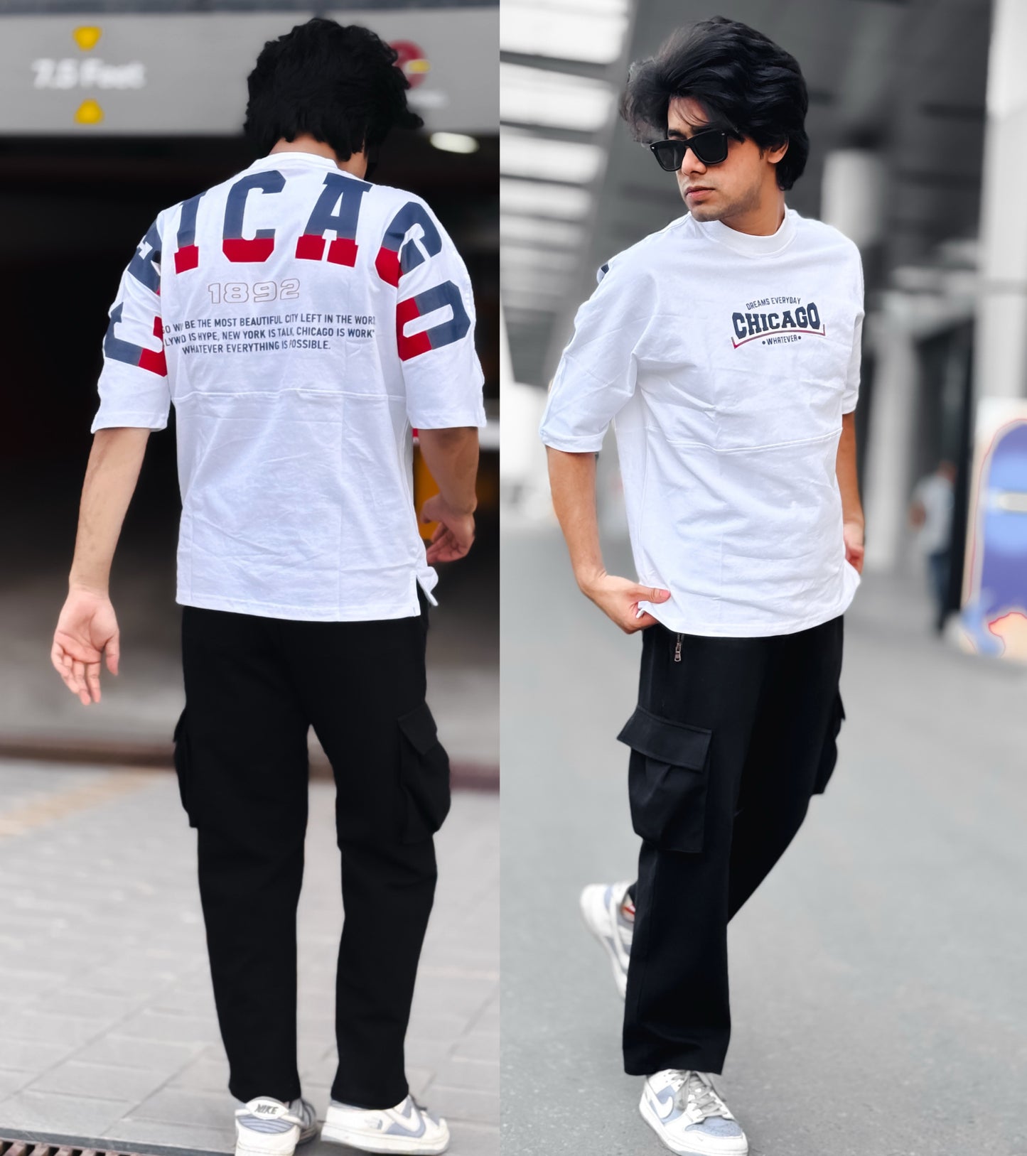 Chicago Dropshoulder White