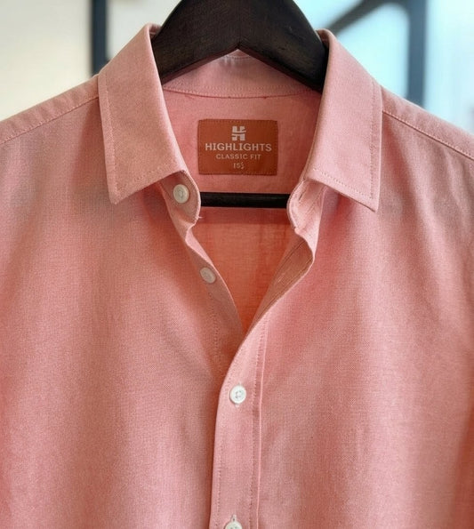 Salmon Pink Shirt