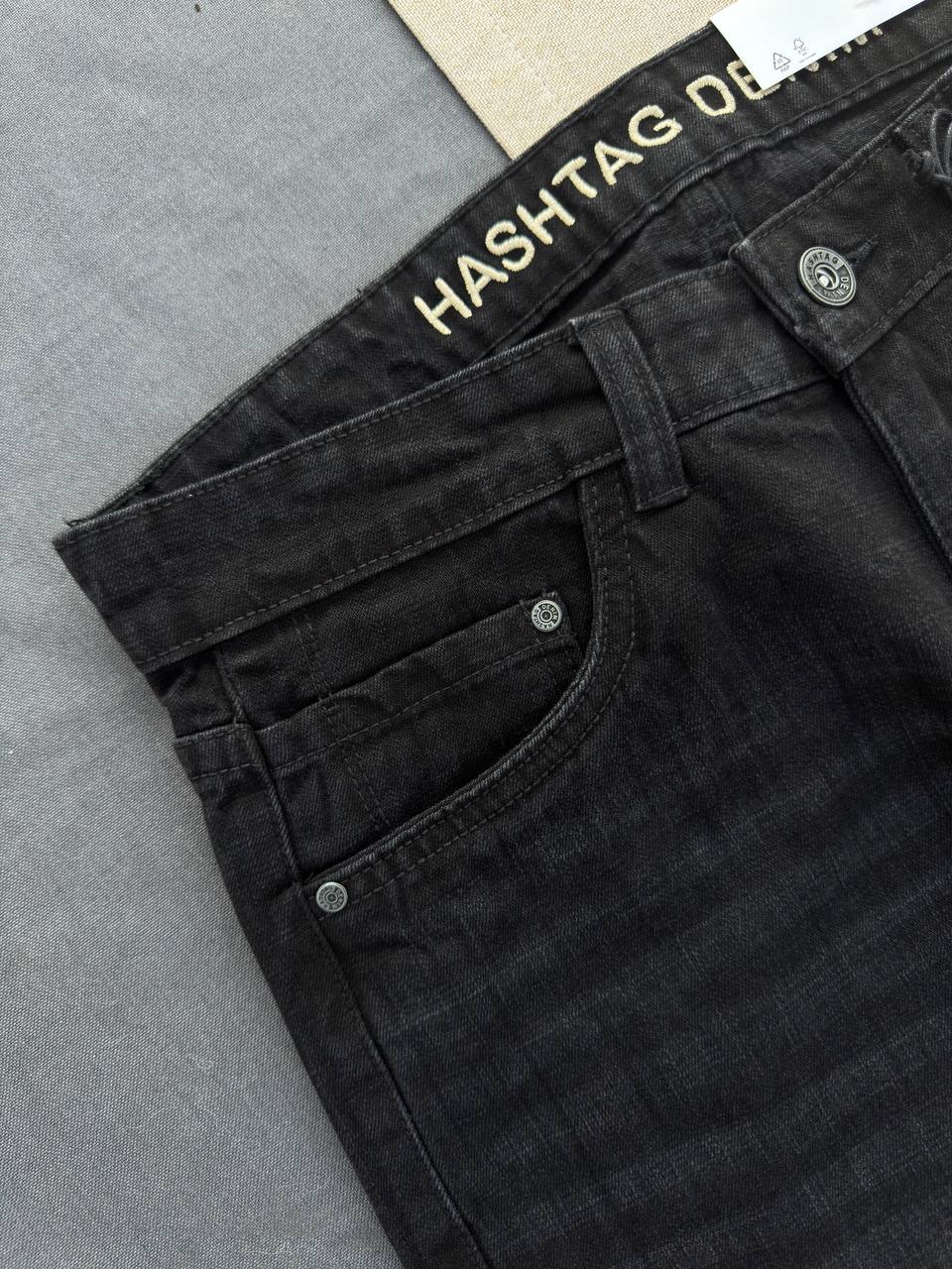 Black Washed Denim
