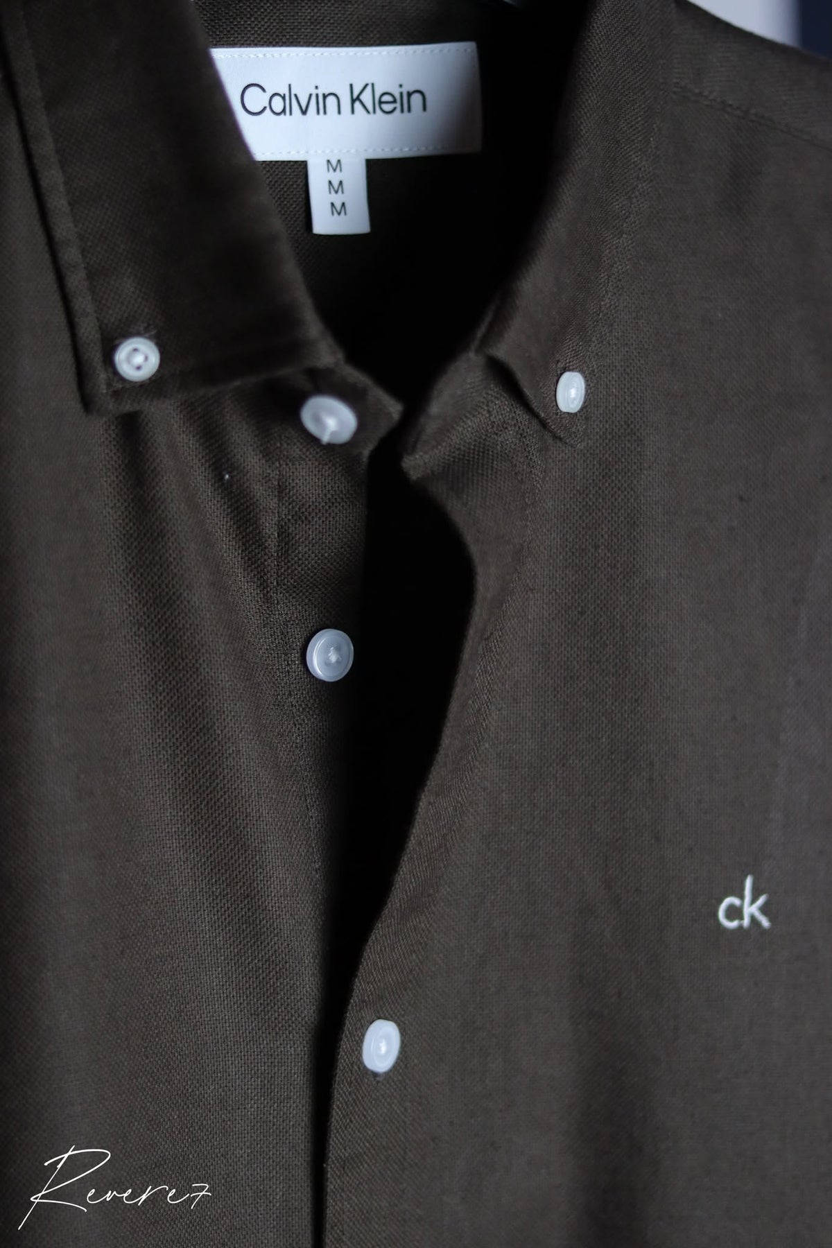 Brown-woven fabric