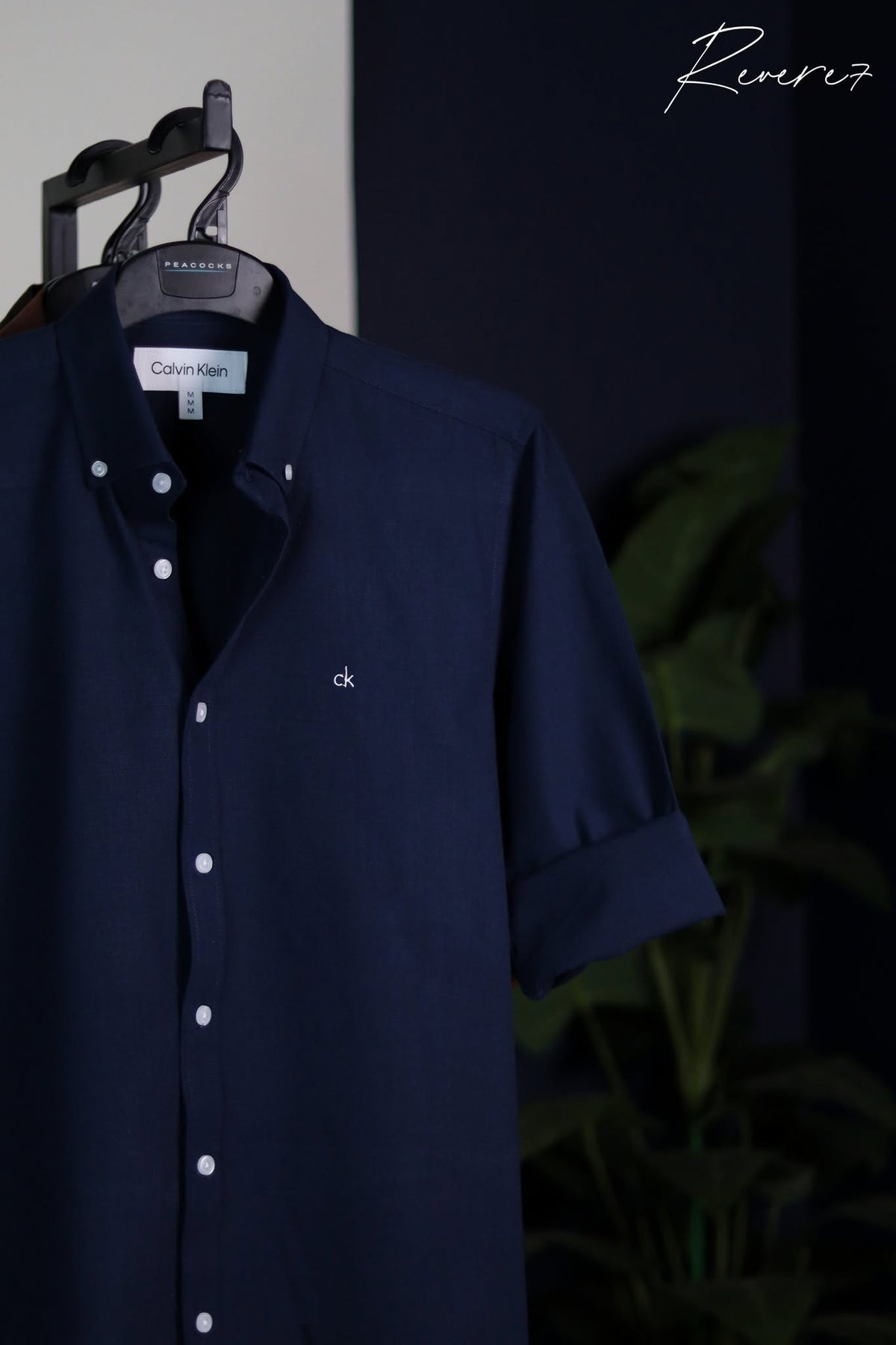 Navy-Slub cotton
