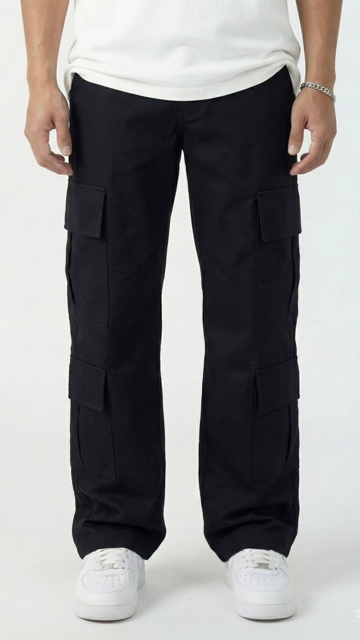 8-Pocket Twill Straight Cargo