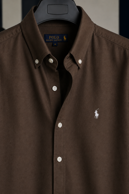 Brown-Oxford Cotton