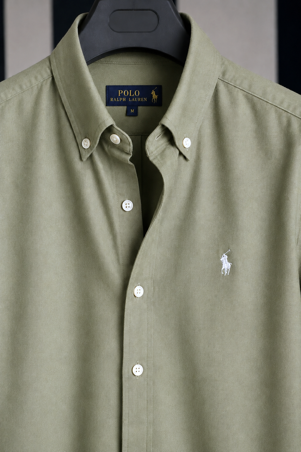 Olive-Oxford Cotton
