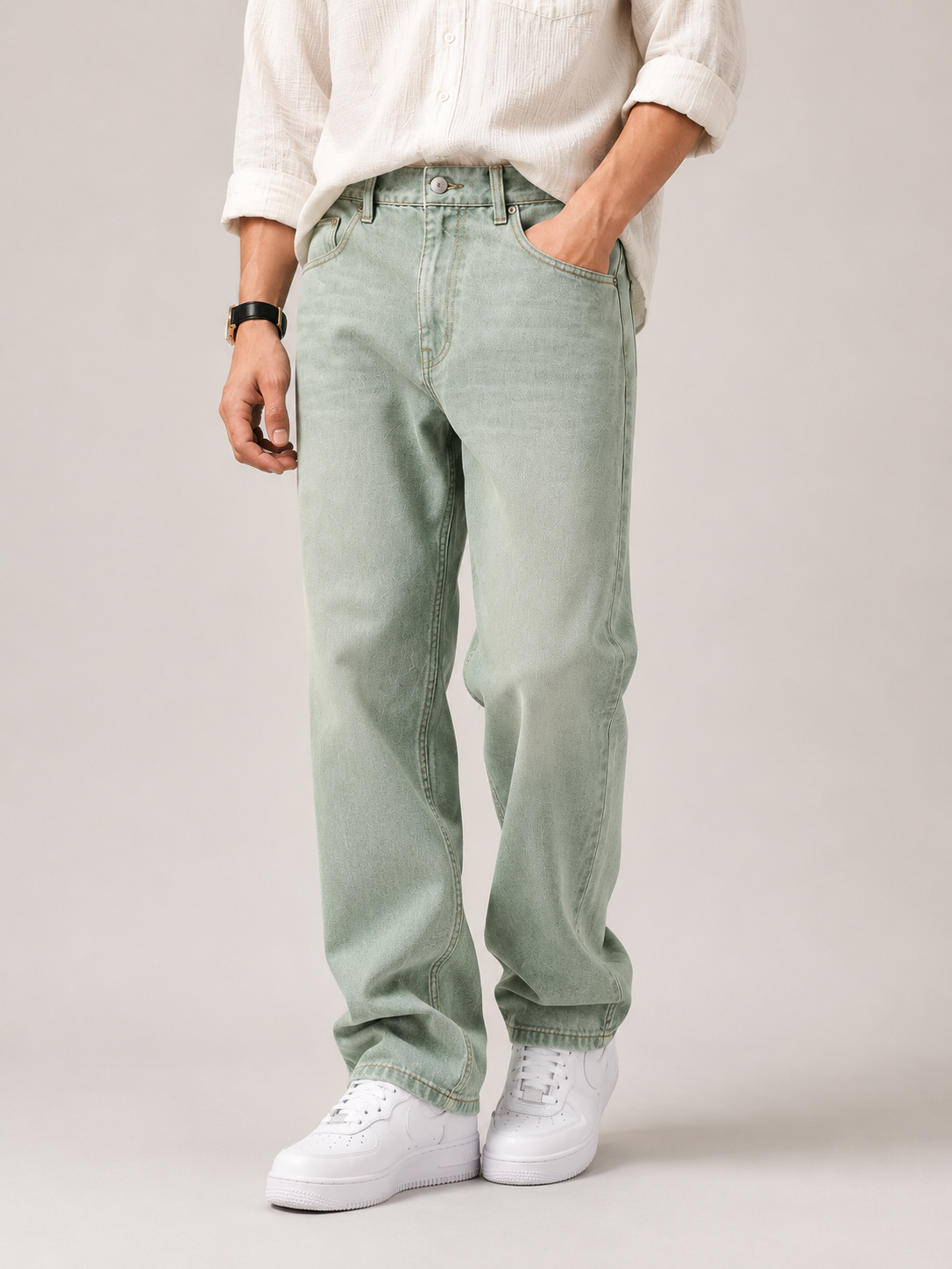 Matcha Wash Denim
