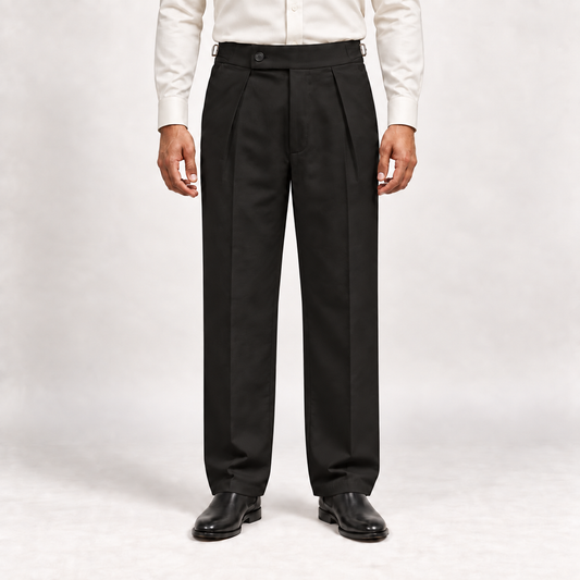 Straight Fit Formal BLACK