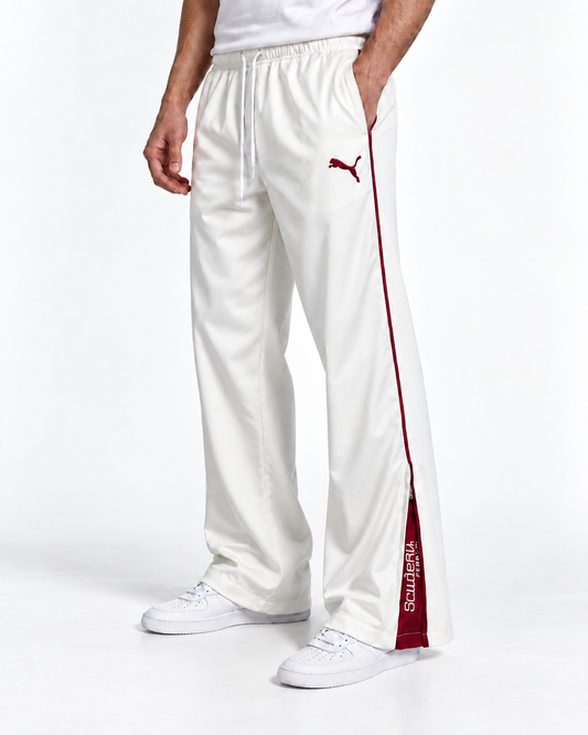 White Track-Trouser