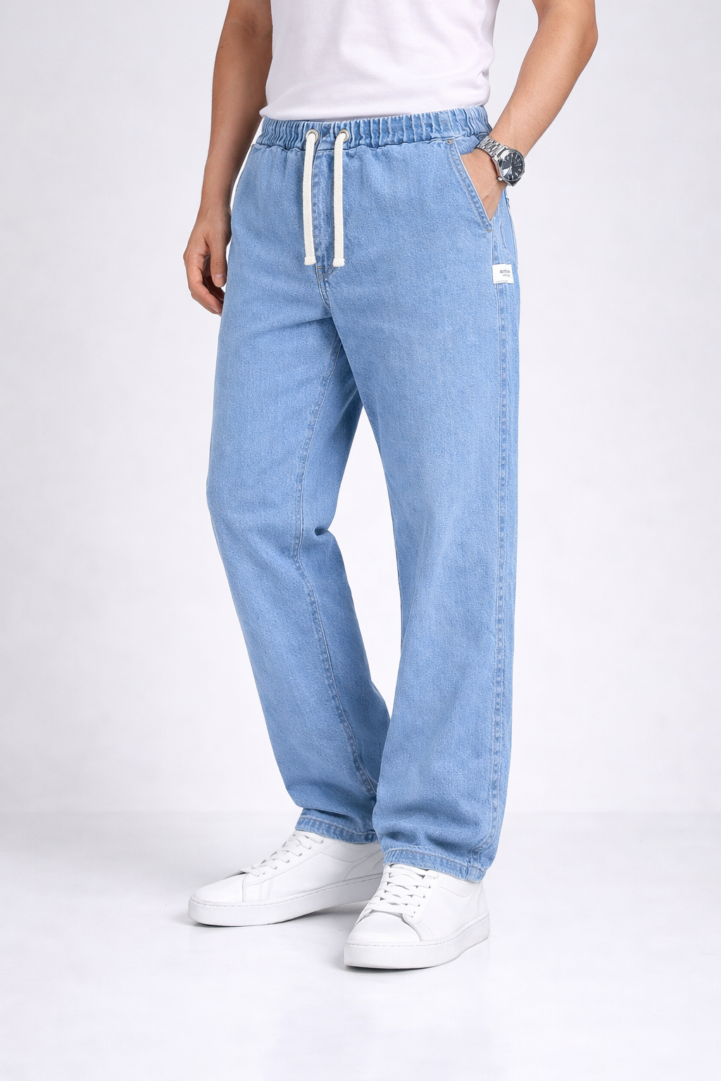 Denim Baggy Trouser