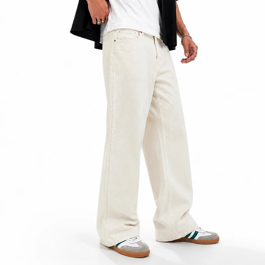 Straight Cut Baggy Jeans