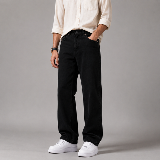 Straight Cut Zed-Black