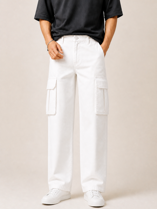 6-Pocket Twill Straight Cargo