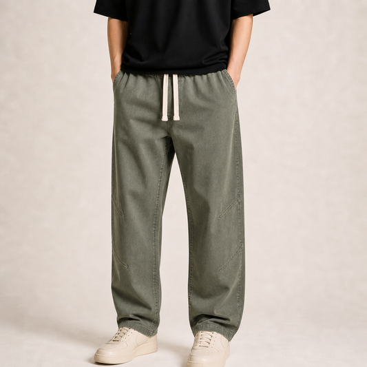 Twill Baggy Trouser