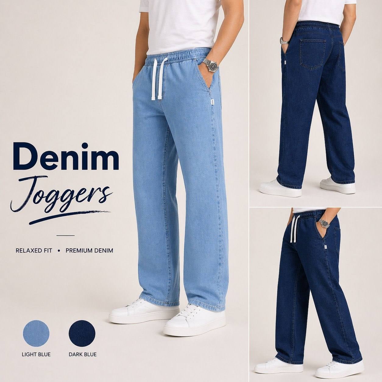 Denim Baggy Trouser