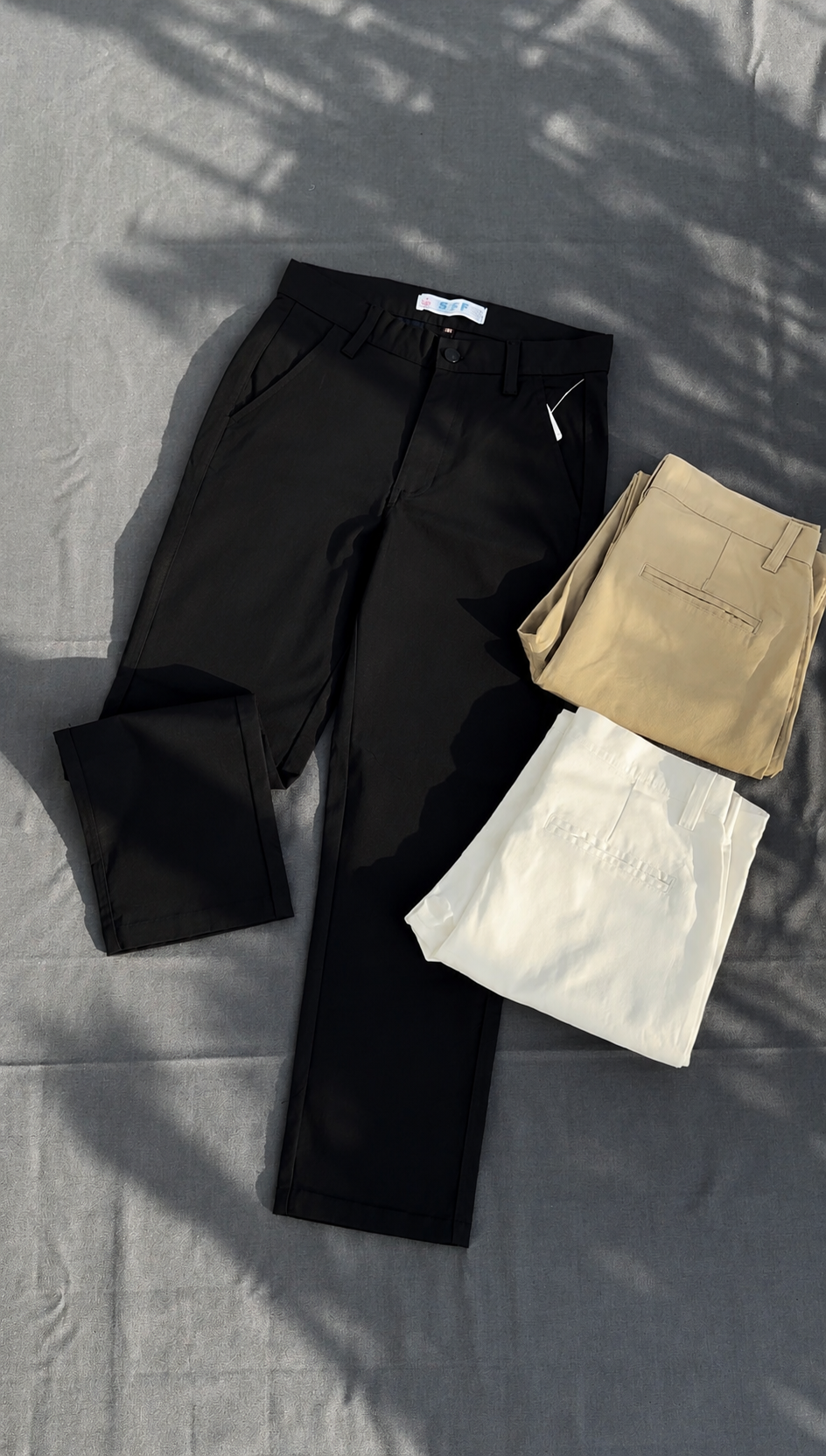 STRAIGHT CUT TWILL