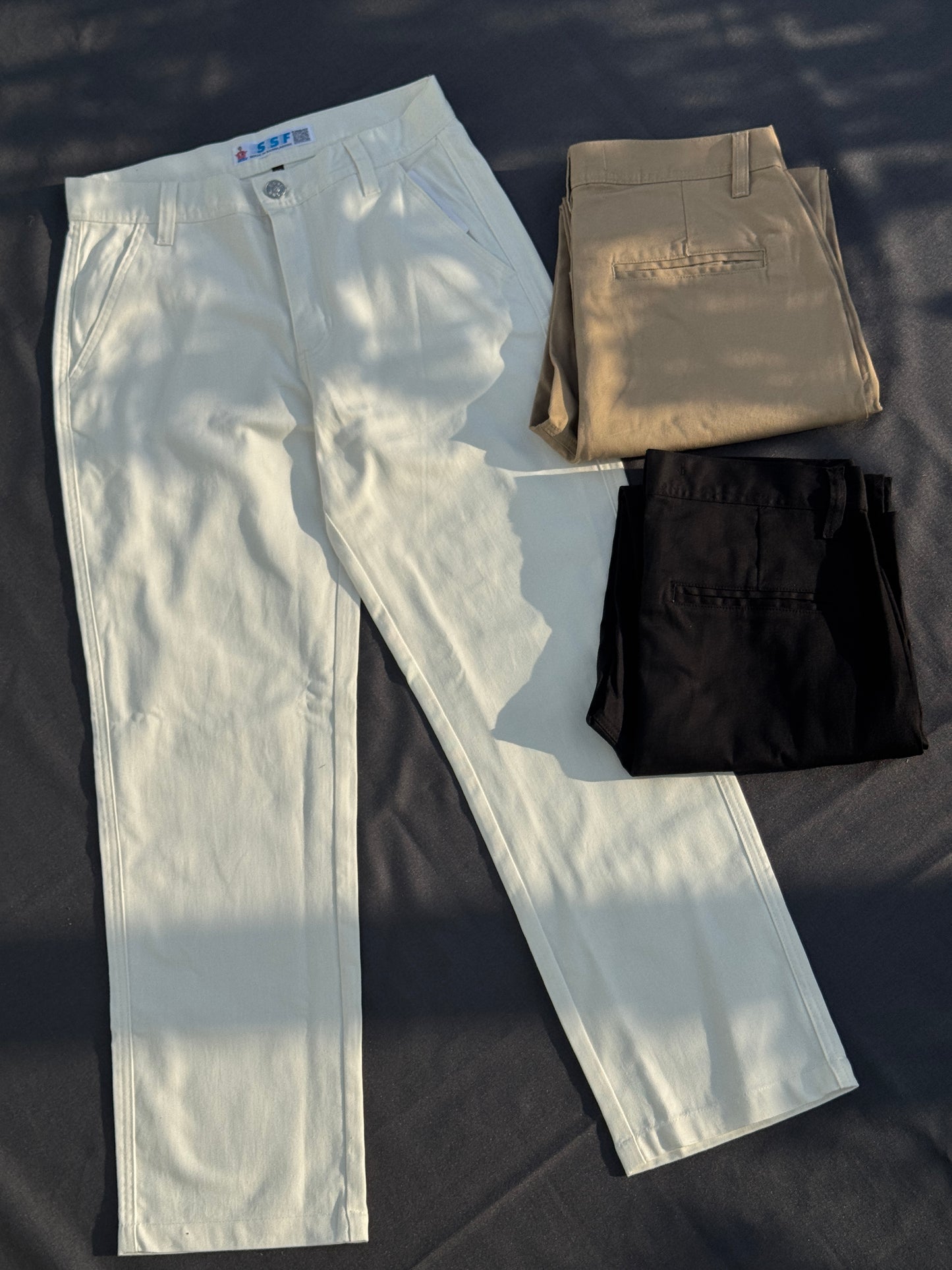 STRAIGHT CUT TWILL