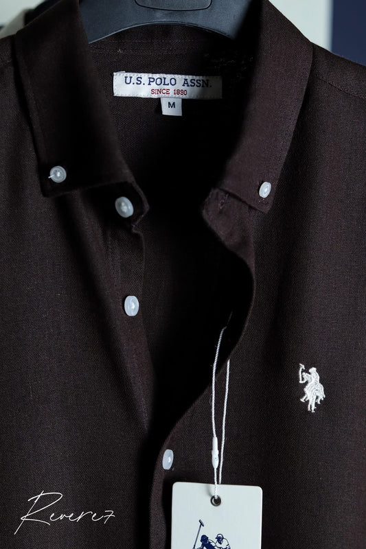 Chocolate-Cotton Pique