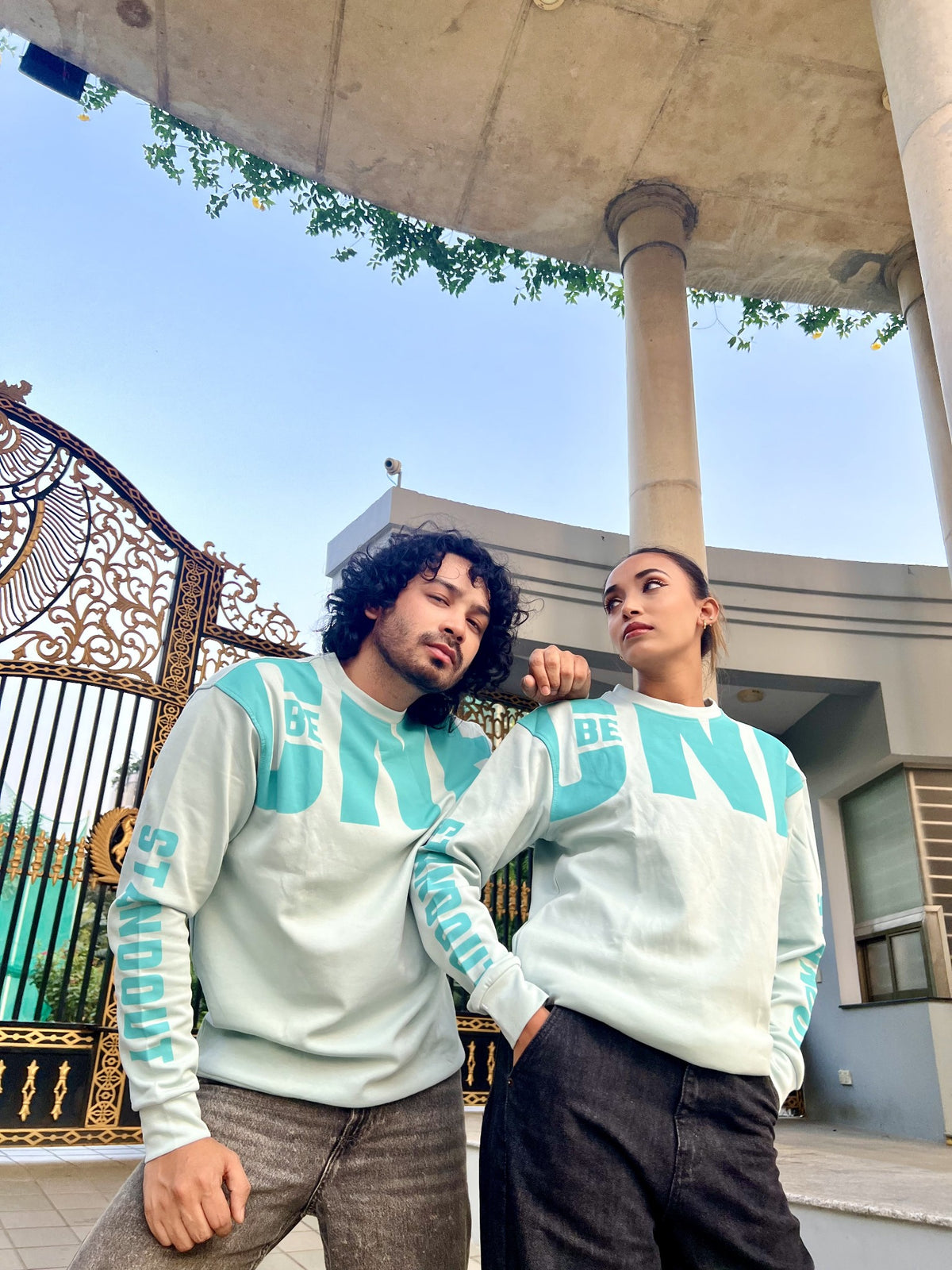 Mint graphic sweatshirt