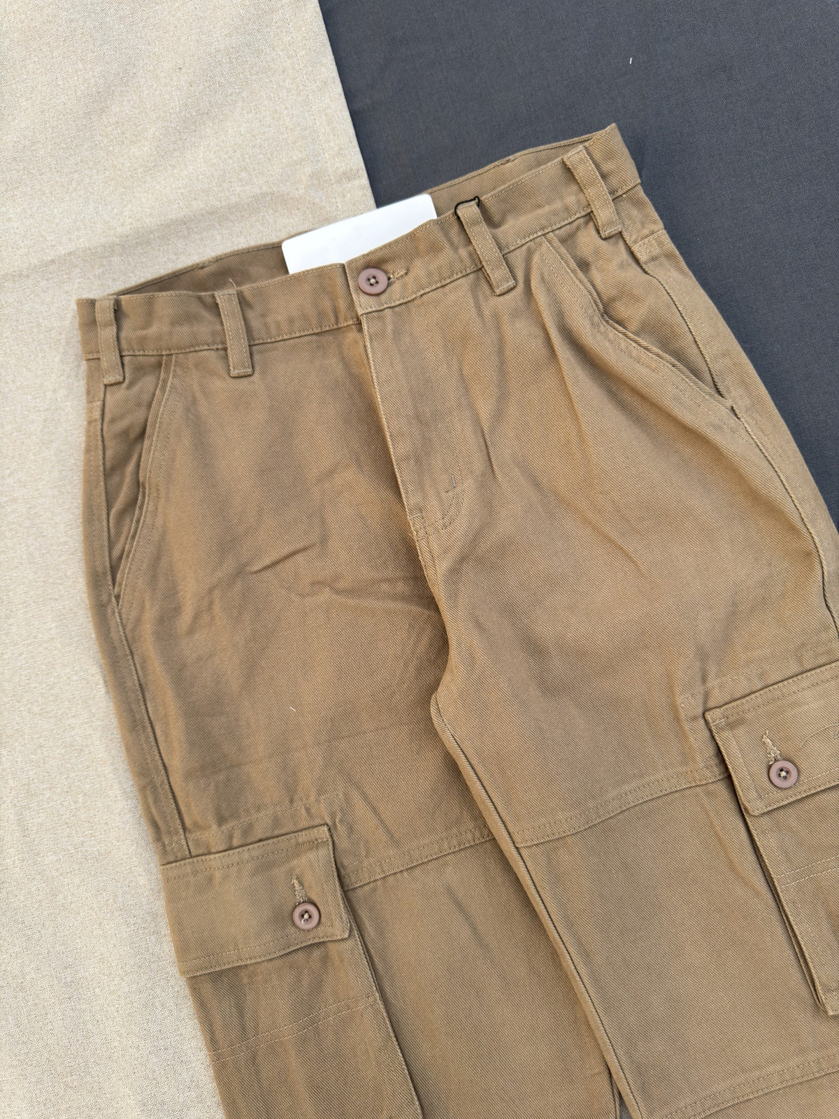 Khaki Wide Utility Cargo