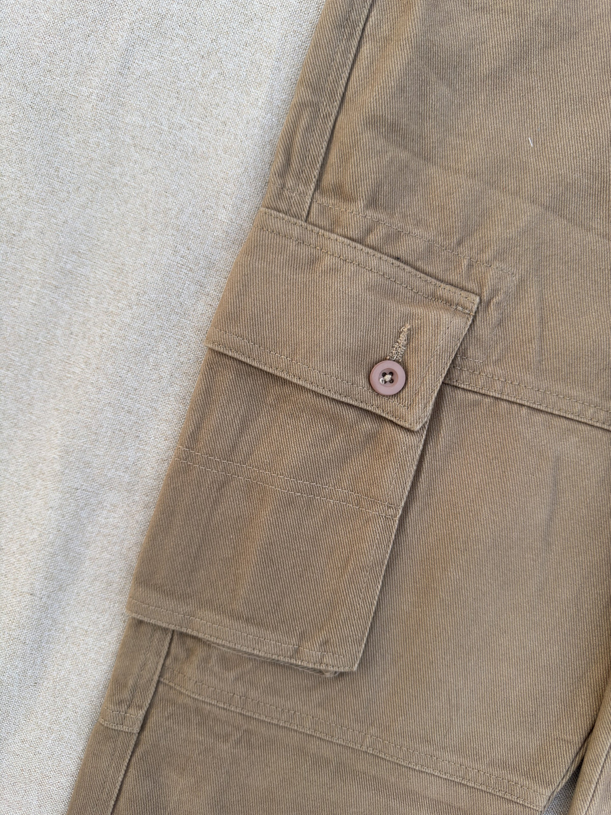 Khaki Wide Utility Cargo