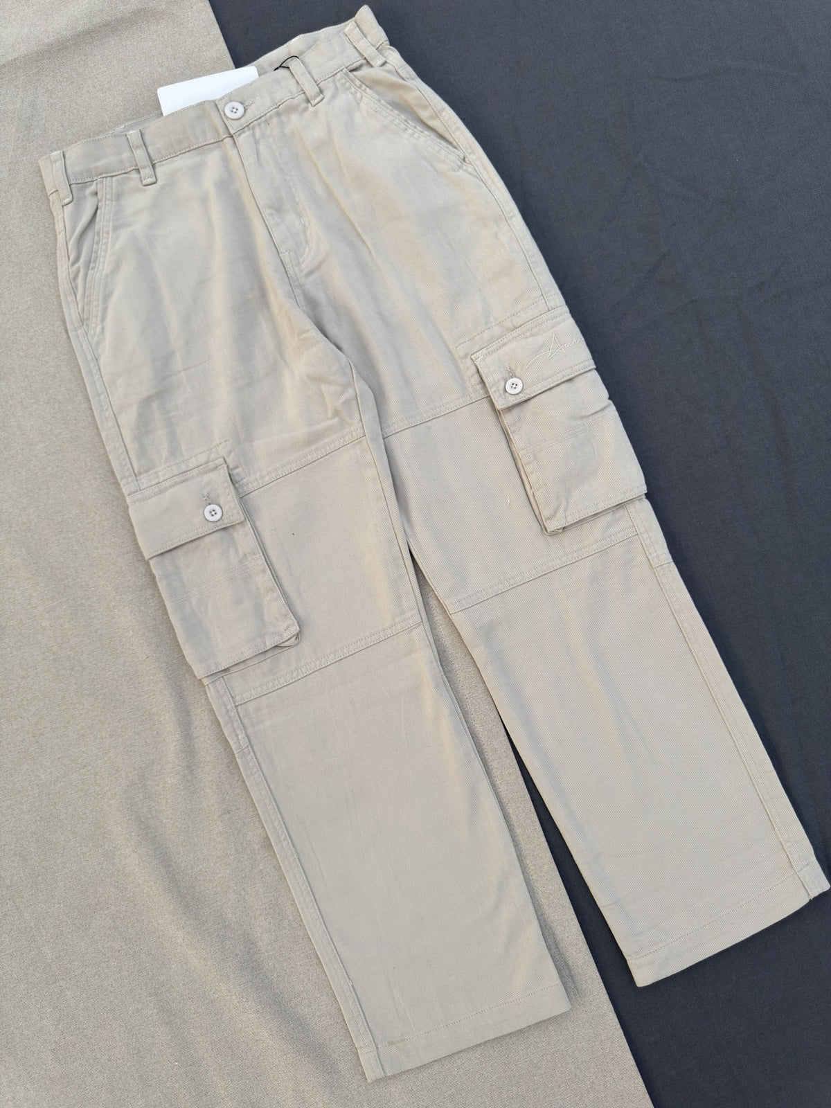 Beige Wide Utility Cargo