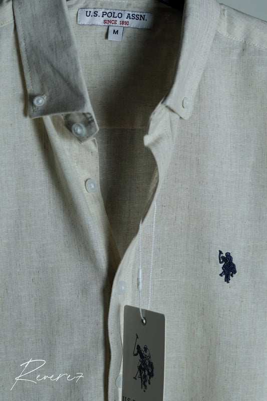 Beige- Ramie Cotton