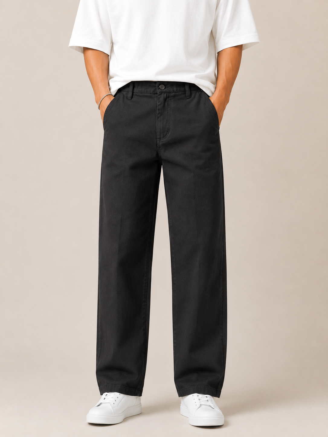 STRAIGHT CUT TWILL