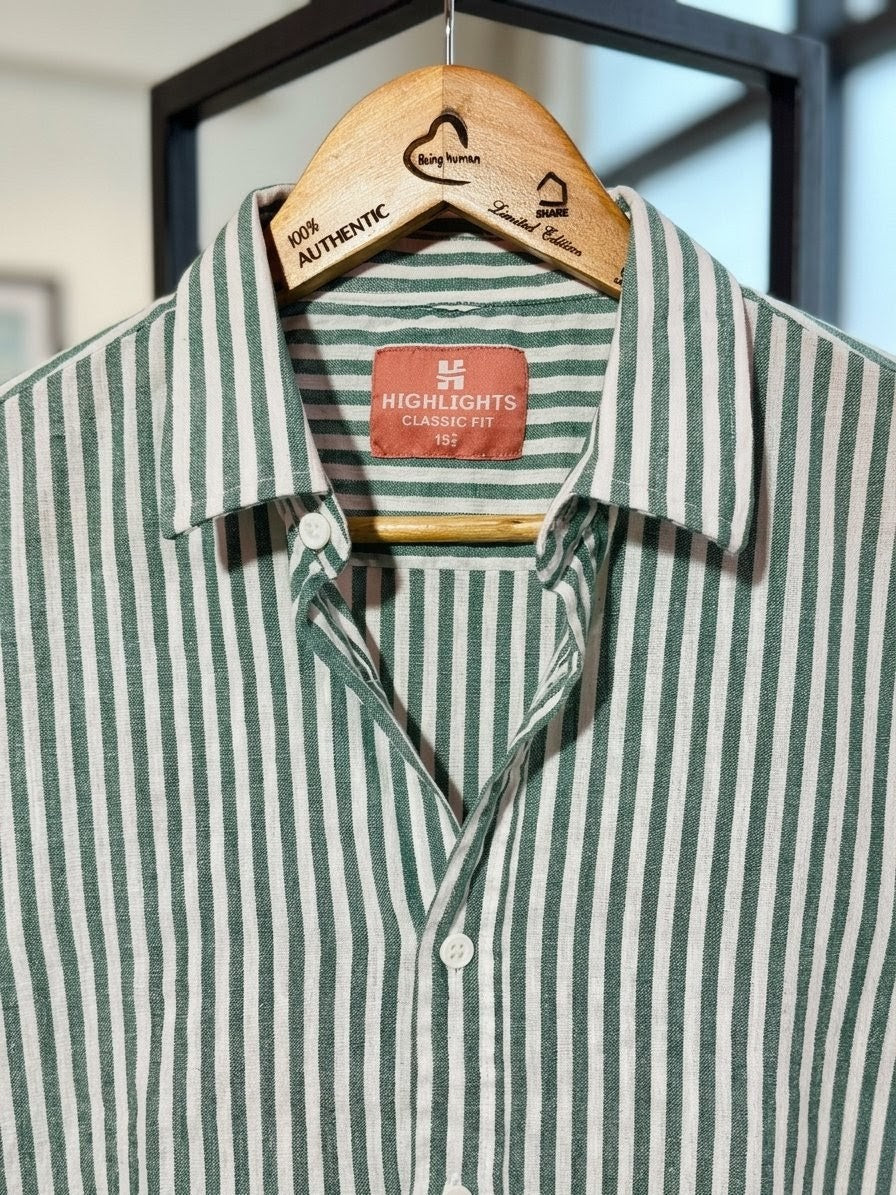 Forest Green Stripe Classic